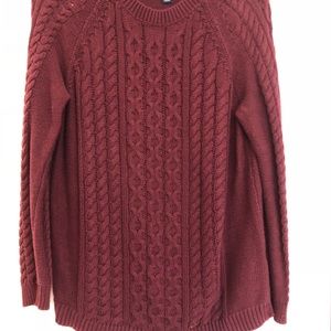 Plum color sweater